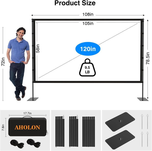 Movies under the Stars Bundle projector and Screen